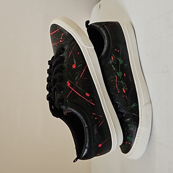 Paint Splatter Custom Sneakers Men's 11 - Picture 10 of 10